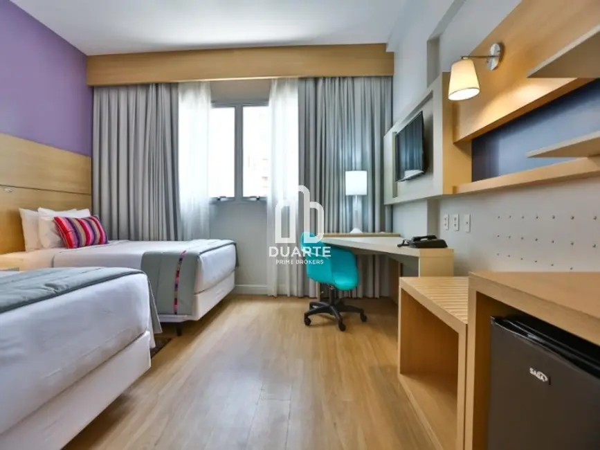 Apartamento com 1 quarto à venda, 25m2 em Pompéia, Santos - SP - imagem 4 Foto 4 de Apartamento com 1 quarto à venda, 25m2 em Pompéia, Santos - SP