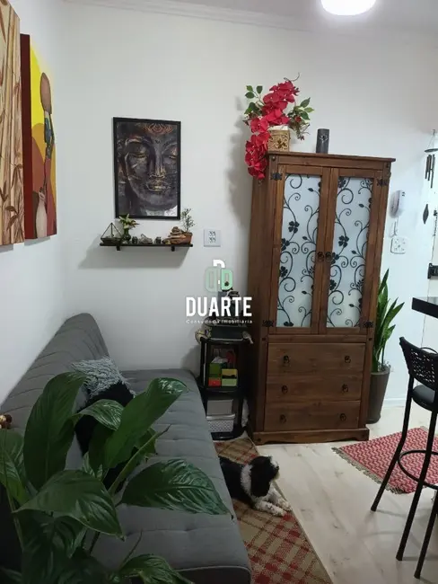 Foto 1 de Apartamento com 1 quarto à venda, 30m2 em Aparecida, Santos - SP