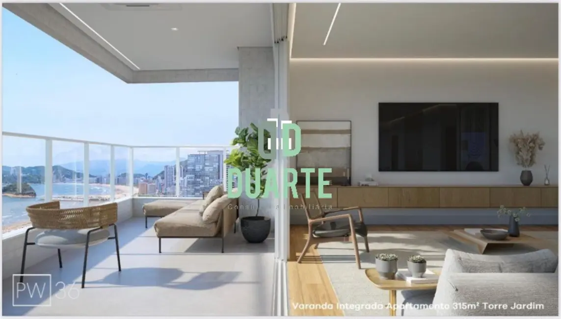 Foto 8 de Apartamento com 3 quartos à venda, 224m2 em Gonzaga, Santos - SP