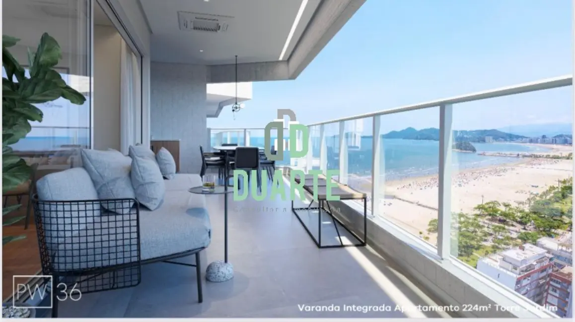 Apartamento com 4 quartos à venda, 316m2 em Gonzaga, Santos - SP - imagem 2 Foto 2 de Apartamento com 4 quartos à venda, 316m2 em Gonzaga, Santos - SP