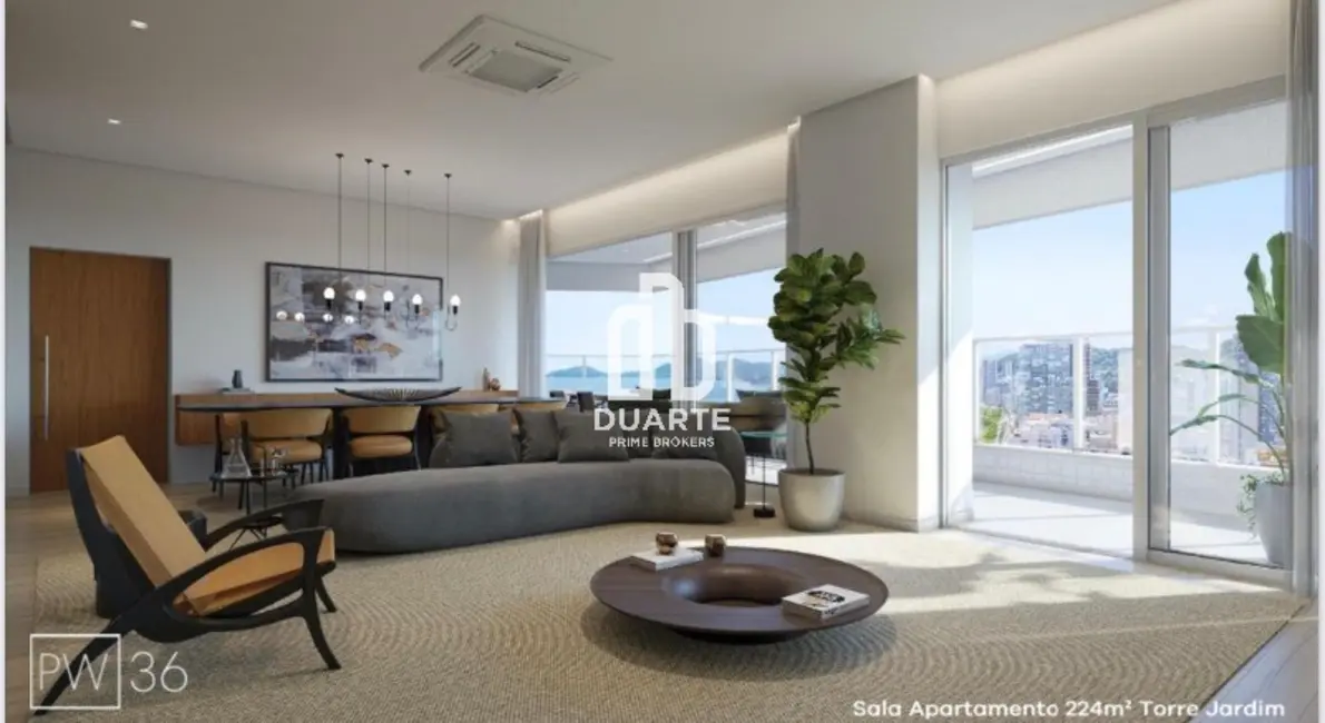 Apartamento com 4 quartos à venda, 434m2 em Gonzaga, Santos - SP - imagem 7 Foto 7 de Apartamento com 4 quartos à venda, 434m2 em Gonzaga, Santos - SP
