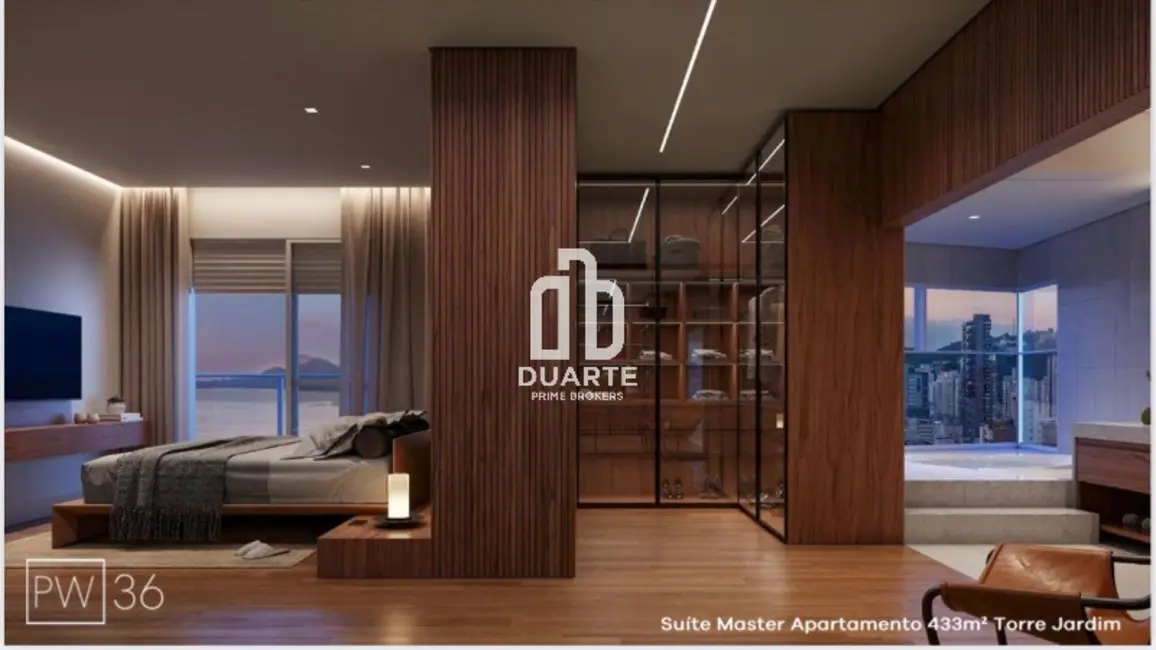 Apartamento com 4 quartos à venda, 434m2 em Gonzaga, Santos - SP - imagem 8 Foto 8 de Apartamento com 4 quartos à venda, 434m2 em Gonzaga, Santos - SP