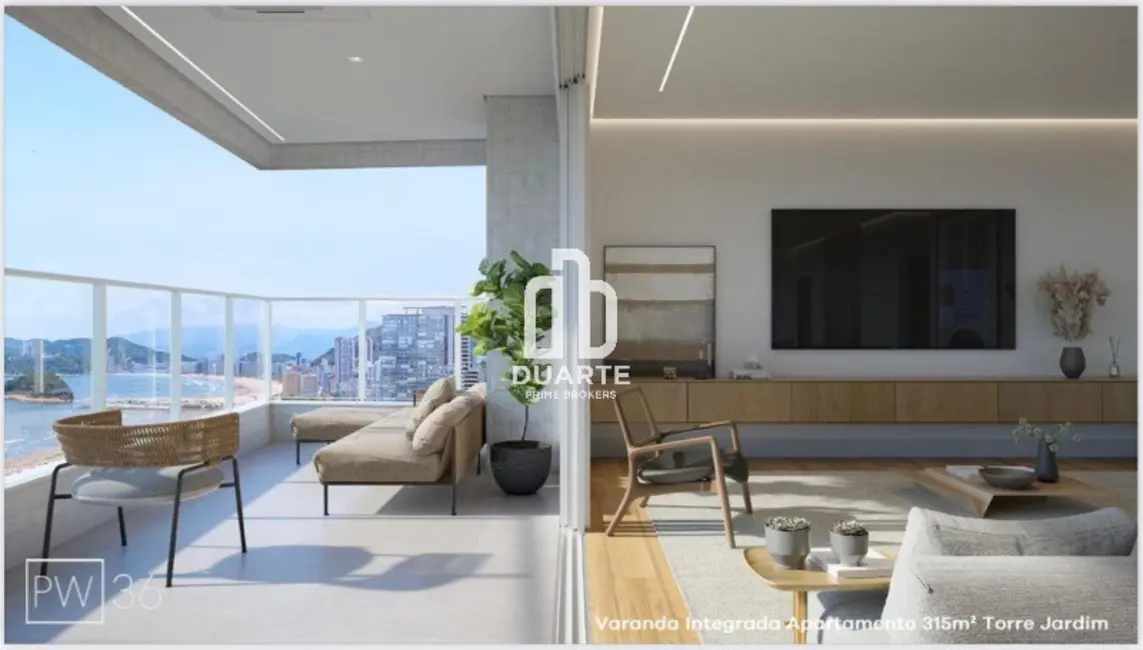 Apartamento com 4 quartos à venda, 434m2 em Gonzaga, Santos - SP - imagem 4 Foto 4 de Apartamento com 4 quartos à venda, 434m2 em Gonzaga, Santos - SP