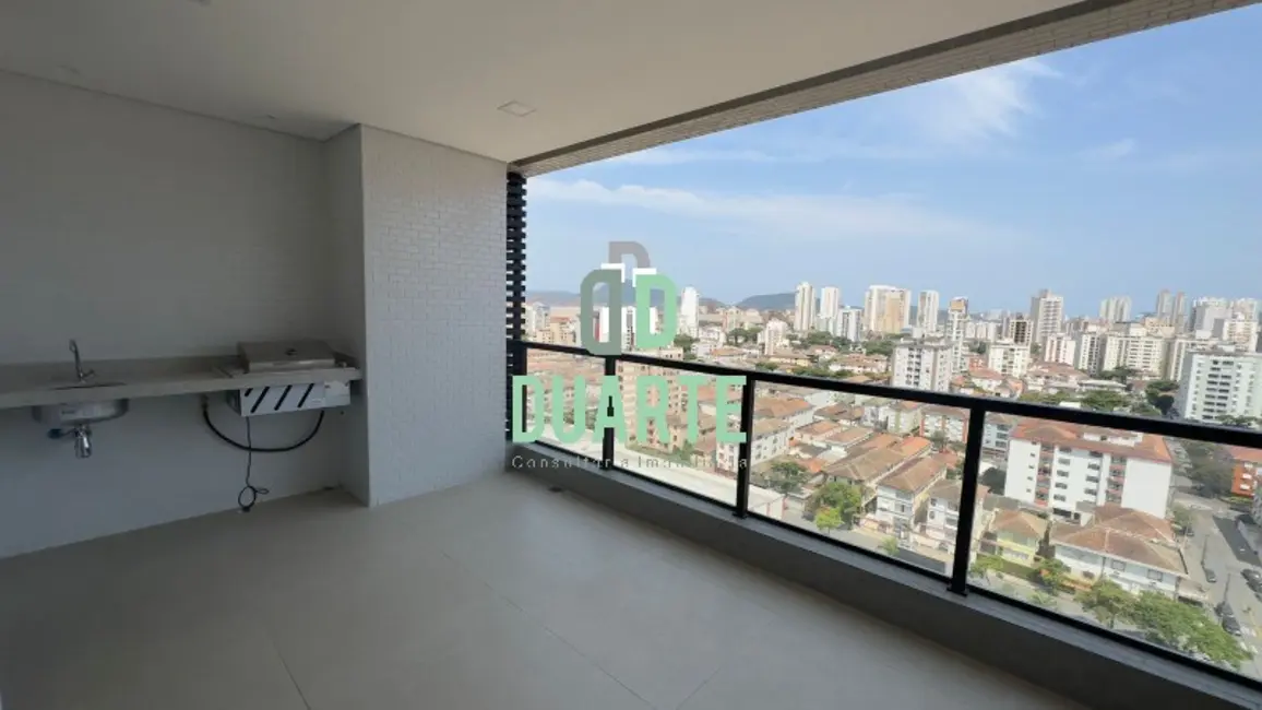 Foto 4 de Apartamento com 2 quartos à venda, 82m2 em Aparecida, Santos - SP