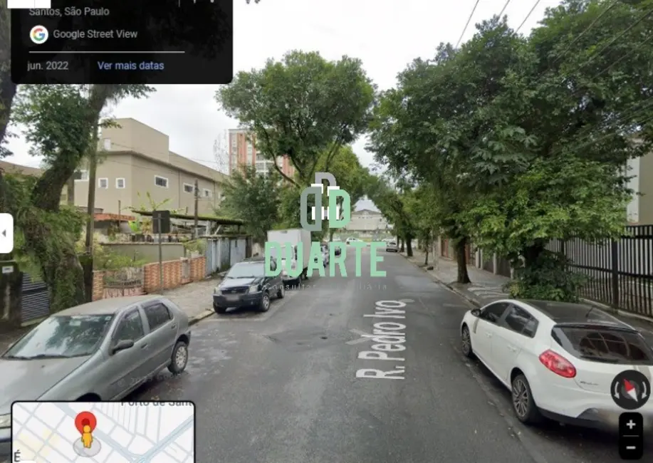 Foto 8 de Terreno / Lote à venda, 234m2 em Embaré, Santos - SP