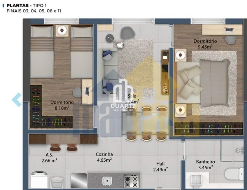 Apartamento com 2 quartos à venda, 47m2 em Catiapoa, Sao Vicente - SP - imagem 9 Foto 9 de Apartamento com 2 quartos à venda, 47m2 em Catiapoa, Sao Vicente - SP