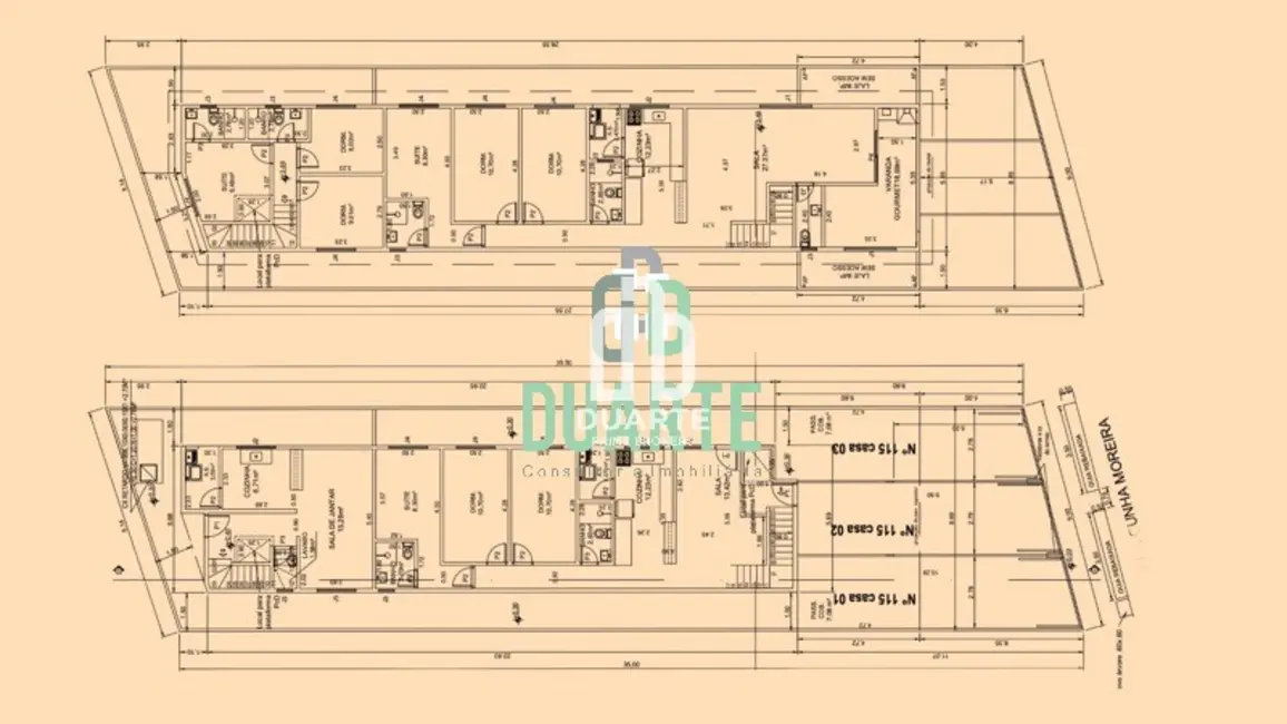 Foto 5 de Casa com 3 quartos à venda, 104m2 em Encruzilhada, Santos - SP