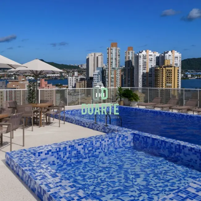 Foto 1 de Apartamento com 2 quartos à venda, 76m2 em Ponta da Praia, Santos - SP