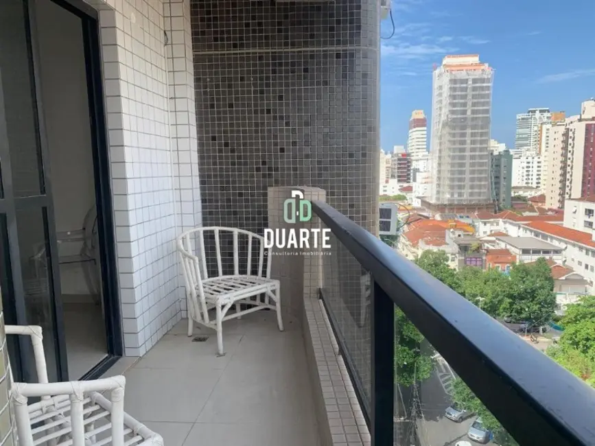 Foto 2 de Apartamento com 3 quartos para alugar, 130m2 em Pompéia, Santos - SP
