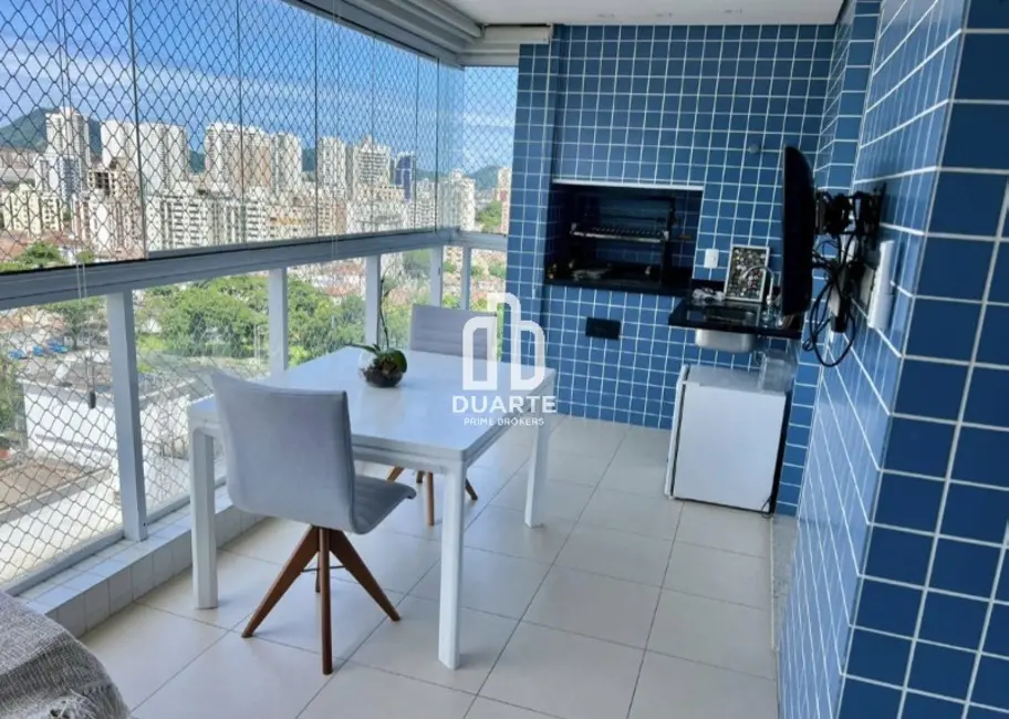 Foto 1 de Apartamento com 3 quartos à venda, 129m2 em Aparecida, Santos - SP