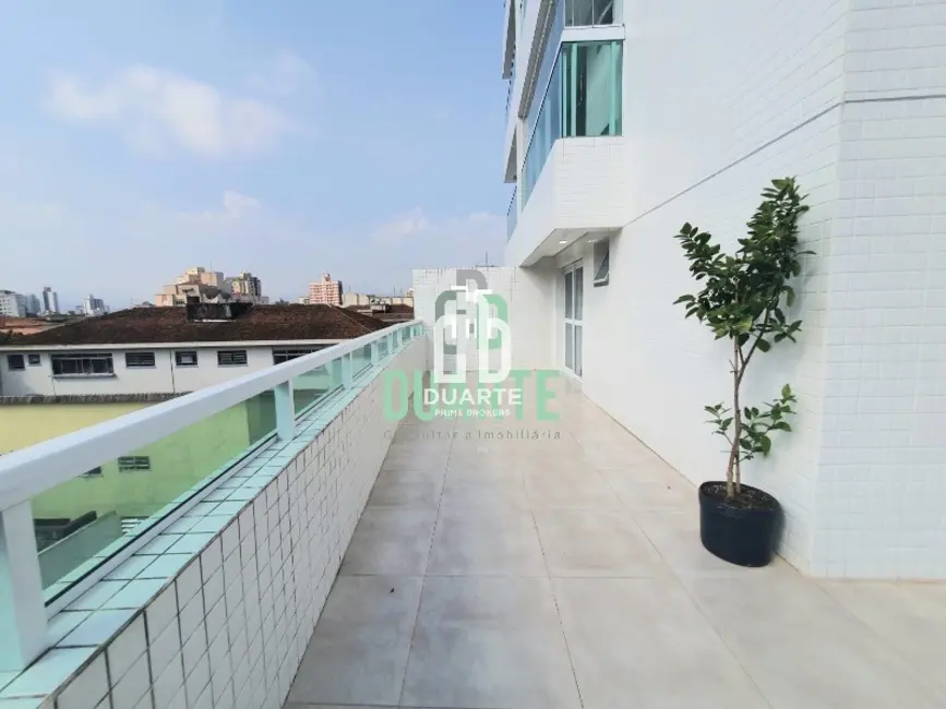 Foto 2 de Apartamento com 2 quartos para alugar, 54m2 em Embaré, Santos - SP