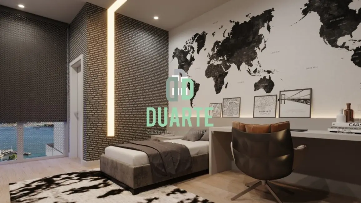 Apartamento com 3 quartos à venda, 227m2 em Ponta da Praia, Santos - SP - imagem 5 Foto 5 de Apartamento com 3 quartos à venda, 227m2 em Ponta da Praia, Santos - SP