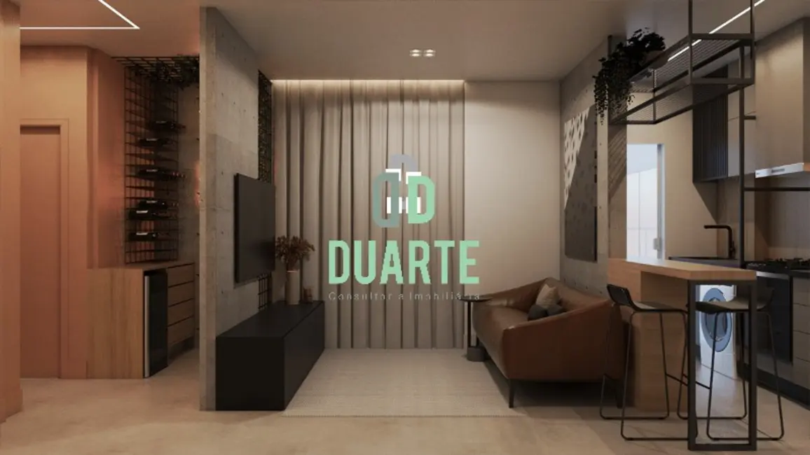 Foto 1 de Apartamento com 1 quarto à venda, 51m2 em Boqueirão, Santos - SP