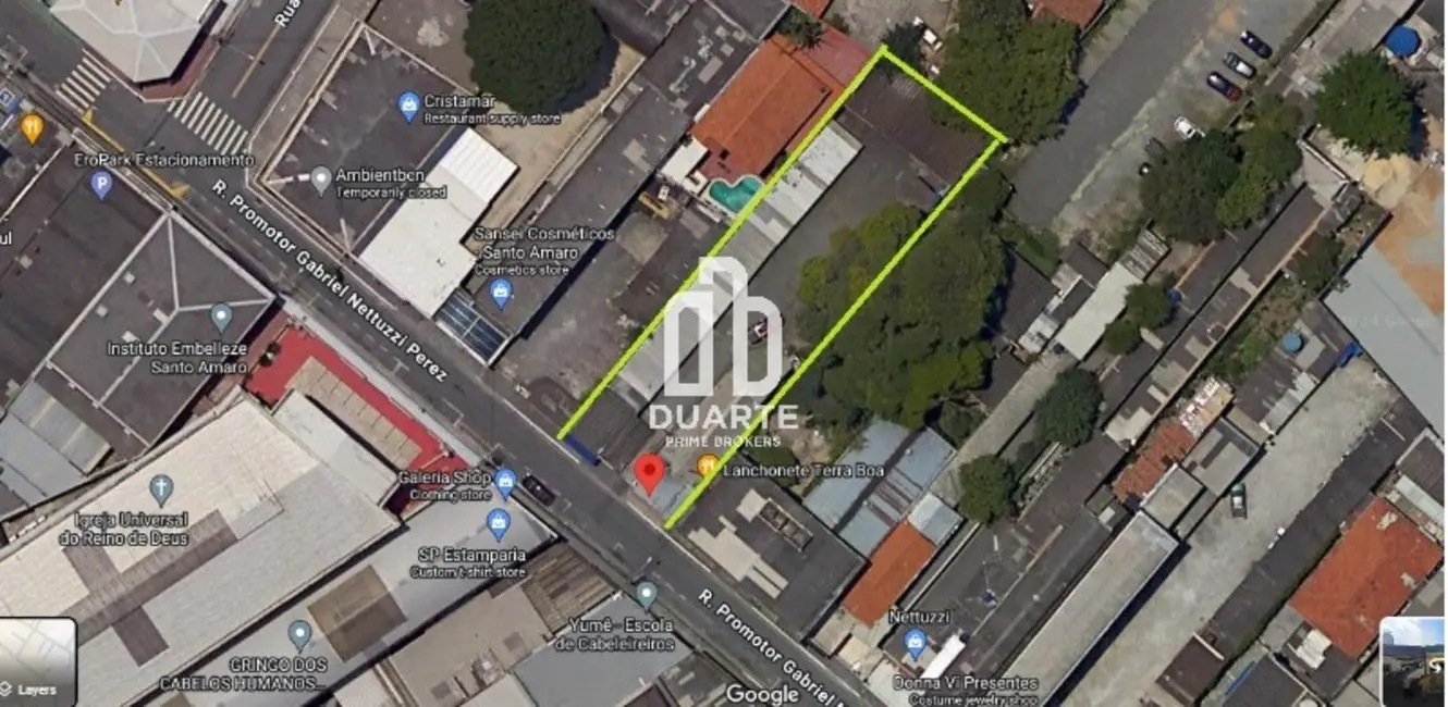 Terreno / Lote à venda, 941m2 em Santo Amaro, São Paulo - SP - imagem 9 Foto 9 de Terreno / Lote à venda, 941m2 em Santo Amaro, São Paulo - SP