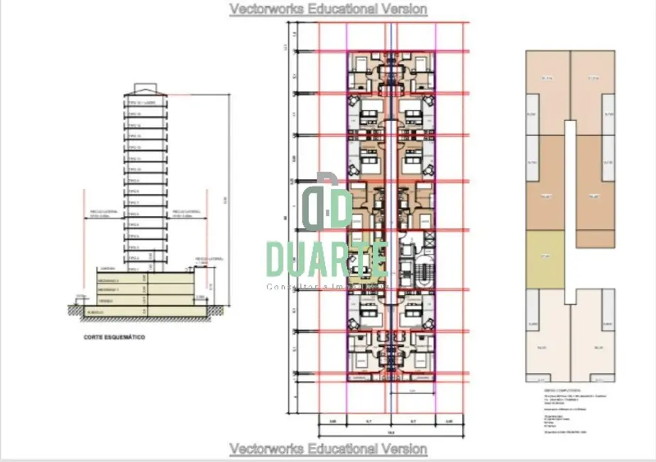 Foto 2 de Apartamento com 2 quartos à venda, 65m2 em Estuário, Santos - SP