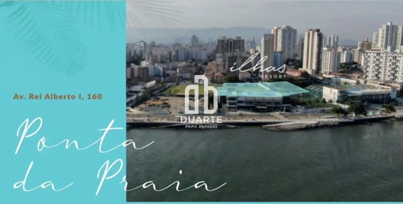 Foto 6 de Apartamento com 2 quartos à venda, 164m2 em Ponta da Praia, Santos - SP