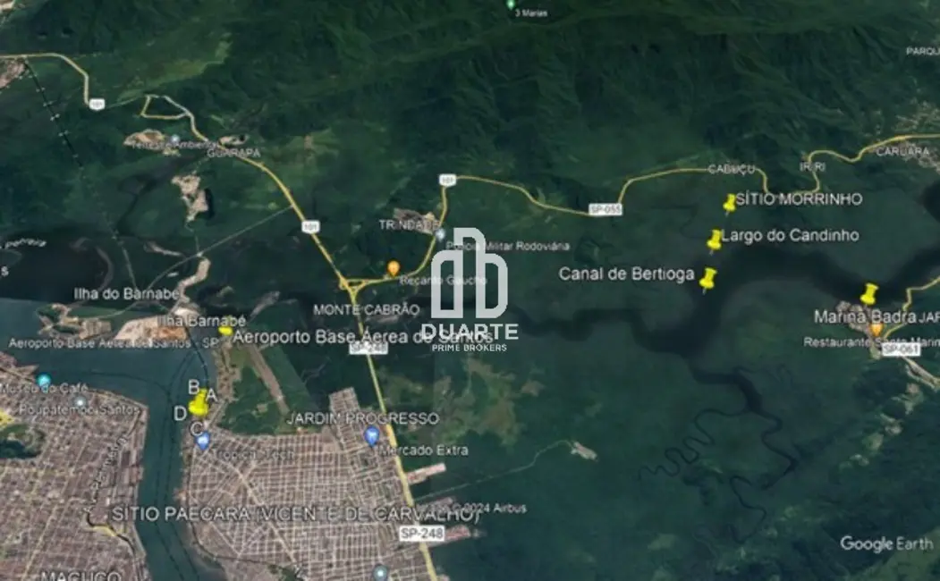Foto 5 de Terreno / Lote à venda, 12228m2 em Santos - SP