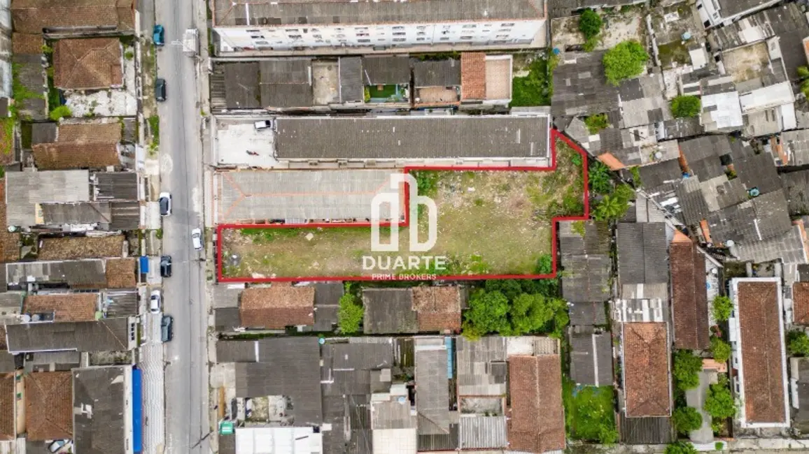 Foto 3 de Terreno / Lote à venda, 862m2 em Parque São Vicente, Sao Vicente - SP