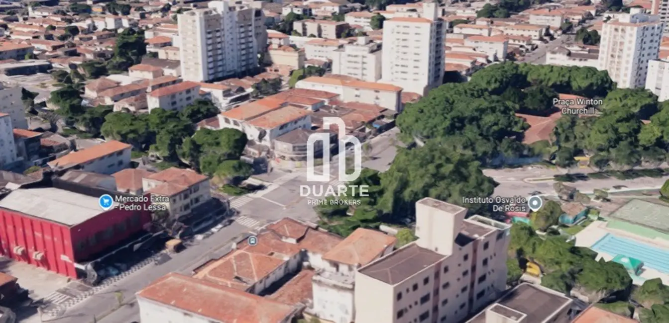 Foto 2 de Terreno / Lote à venda, 300m2 em Ponta da Praia, Santos - SP