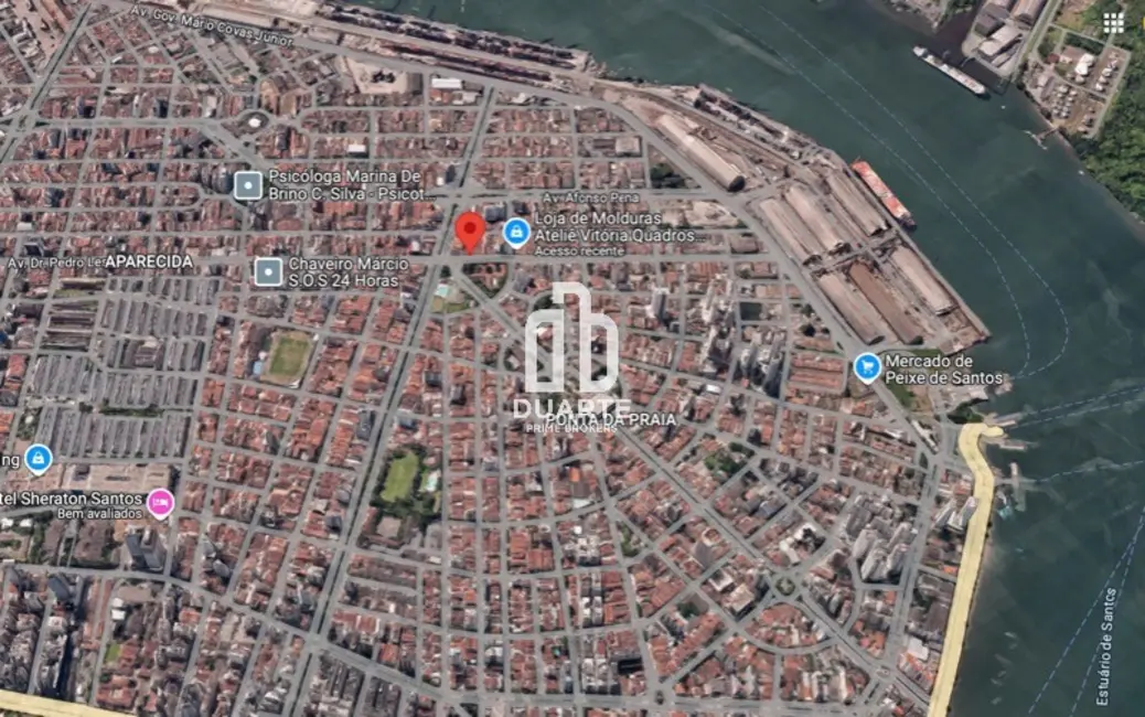 Foto 3 de Terreno / Lote à venda, 300m2 em Ponta da Praia, Santos - SP