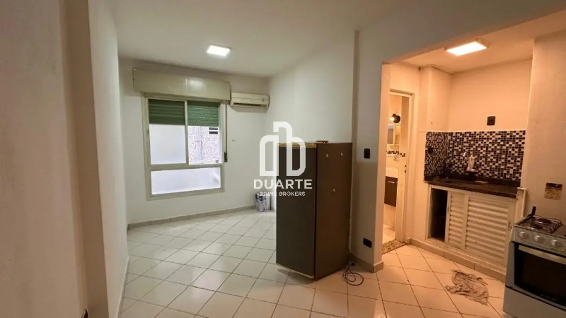 Foto 1 de Apartamento com 1 quarto à venda, 30m2 em Aparecida, Santos - SP