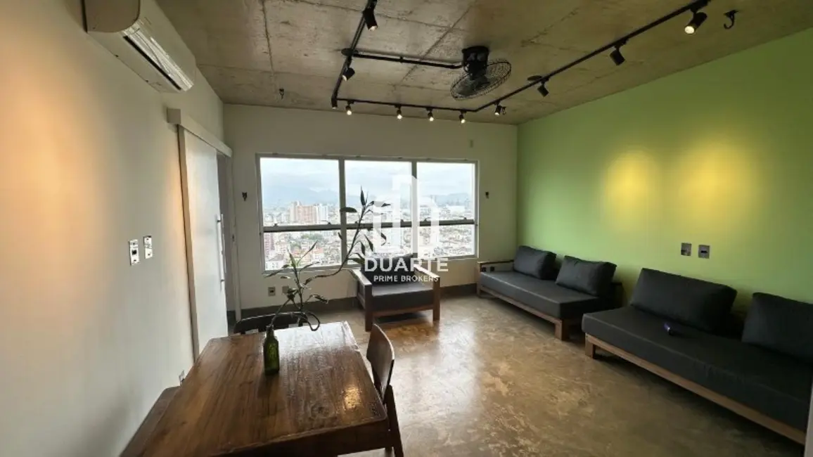 Foto 1 de Apartamento com 1 quarto à venda, 74m2 em Embaré, Santos - SP