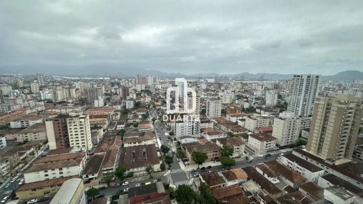 Foto 2 de Apartamento com 1 quarto à venda, 74m2 em Embaré, Santos - SP