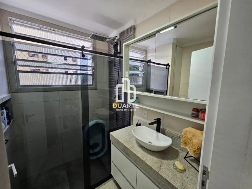 Foto 8 de Apartamento com 2 quartos à venda, 70m2 em Aparecida, Santos - SP