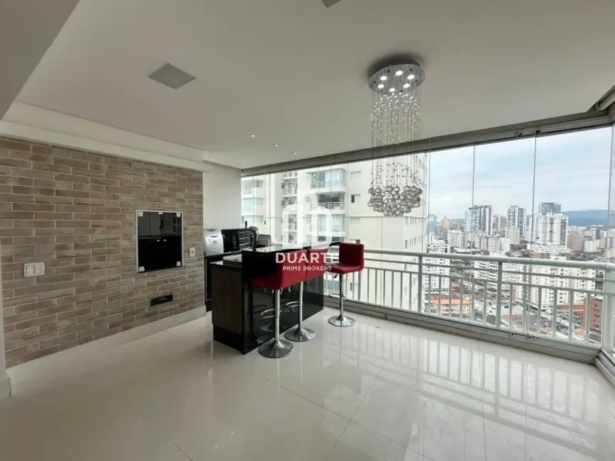 Foto 2 de Apartamento com 3 quartos à venda, 150m2 em Marapé, Santos - SP