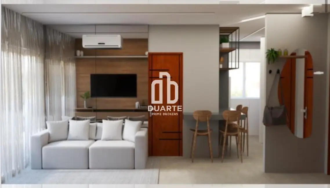 Foto 3 de Apartamento com 2 quartos à venda, 52m2 em Parque Bitaru, Sao Vicente - SP