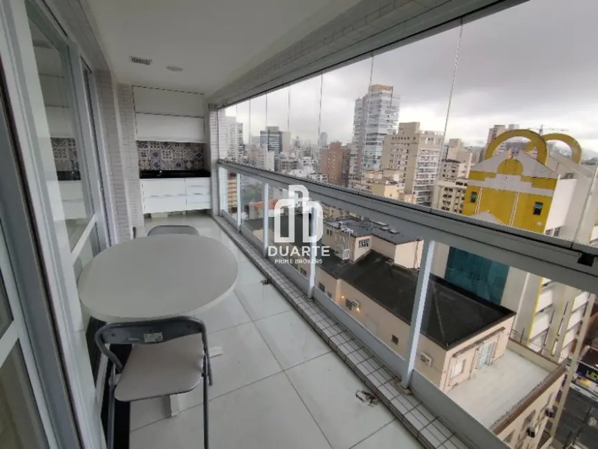 Foto 8 de Apartamento com 1 quarto para alugar, 57m2 em Gonzaga, Santos - SP