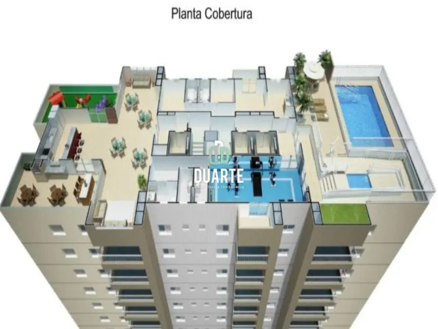 Foto 2 de Apartamento com 2 quartos à venda, 67m2 em Estuário, Santos - SP