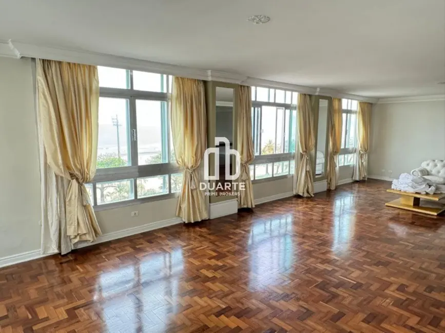 Apartamento com 4 quartos para alugar, 356m2 em Boqueirão, Santos - SP - imagem 3 Foto 3 de Apartamento com 4 quartos para alugar, 356m2 em Boqueirão, Santos - SP