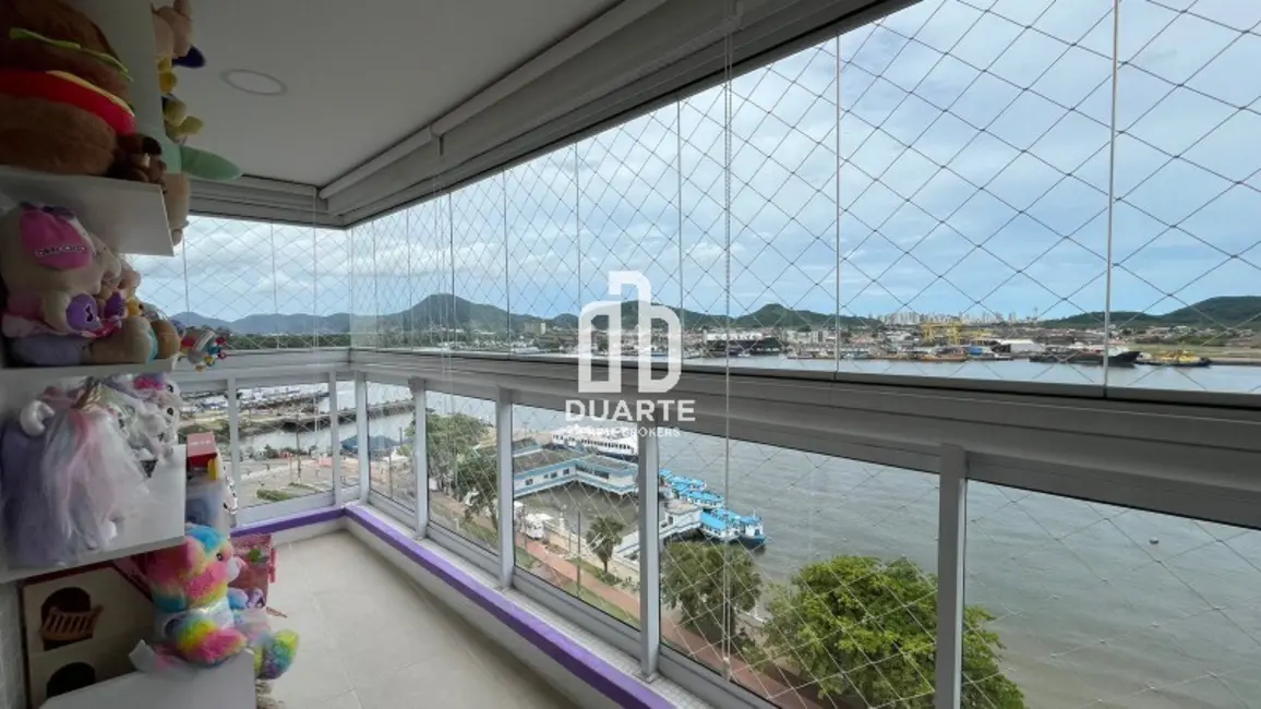Foto 5 de Apartamento com 3 quartos à venda, 190m2 em Ponta da Praia, Santos - SP