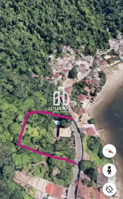 Foto 1 de Terreno / Lote à venda, 1860m2 em Parque Prainha, Sao Vicente - SP