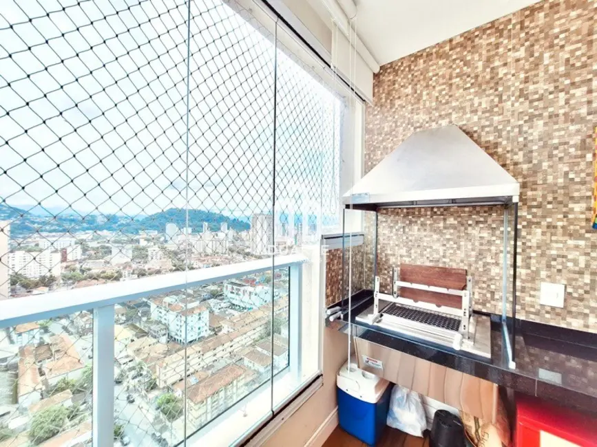 Foto 6 de Apartamento com 3 quartos para alugar, 88m2 em Campo Grande, Santos - SP