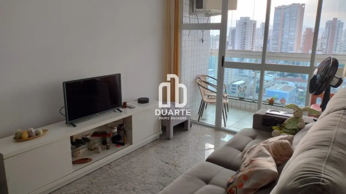 Foto 1 de Apartamento com 2 quartos à venda, 92m2 em Embaré, Santos - SP