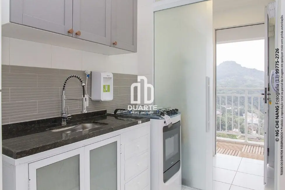 Foto 6 de Apartamento com 2 quartos à venda, 54m2 em Morro Nova Cintra, Santos - SP