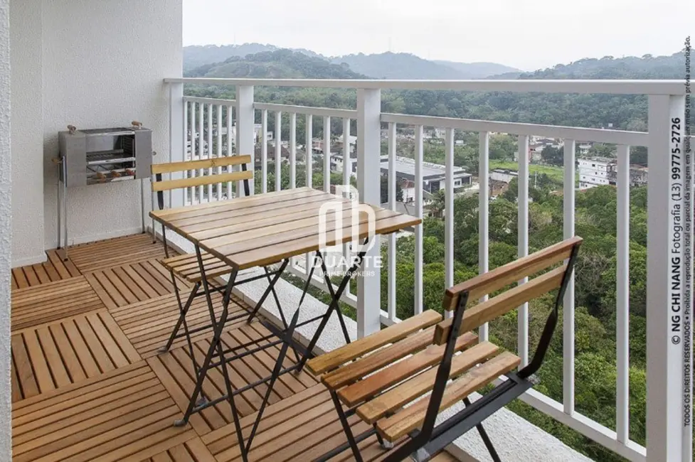 Foto 4 de Apartamento com 2 quartos à venda, 54m2 em Morro Nova Cintra, Santos - SP