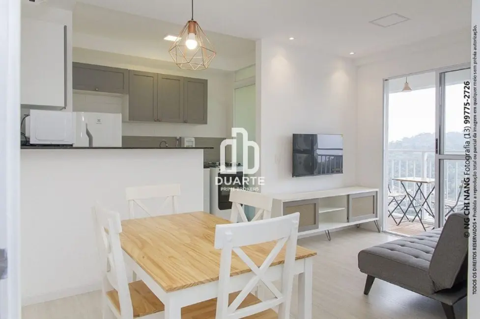 Foto 1 de Apartamento com 2 quartos à venda, 54m2 em Morro Nova Cintra, Santos - SP