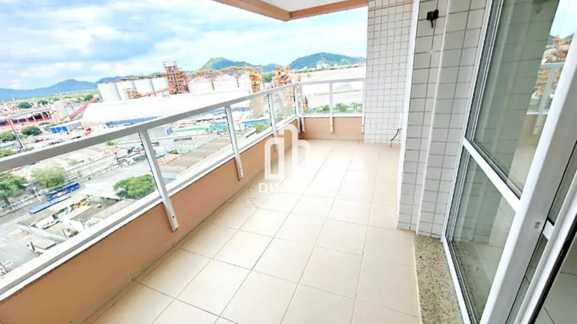 Apartamento com 3 quartos para alugar, 92m2 em Ponta da Praia, Santos - SP - imagem 2 Foto 2 de Apartamento com 3 quartos para alugar, 92m2 em Ponta da Praia, Santos - SP