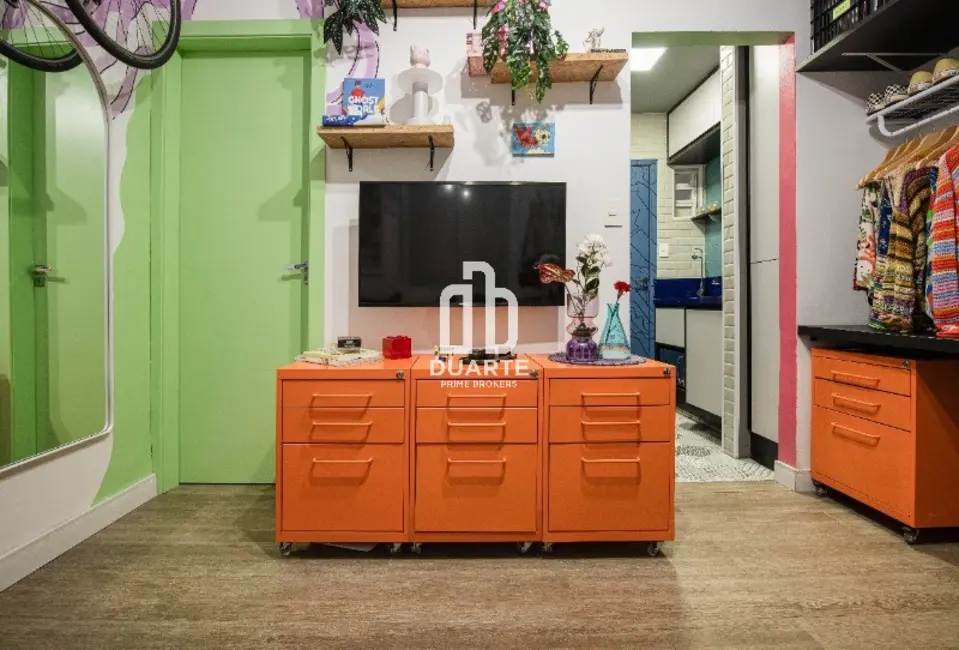 Foto 3 de Apartamento com 1 quarto à venda, 27m2 em Embaré, Santos - SP