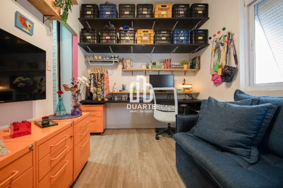 Foto 1 de Apartamento com 1 quarto à venda, 27m2 em Embaré, Santos - SP