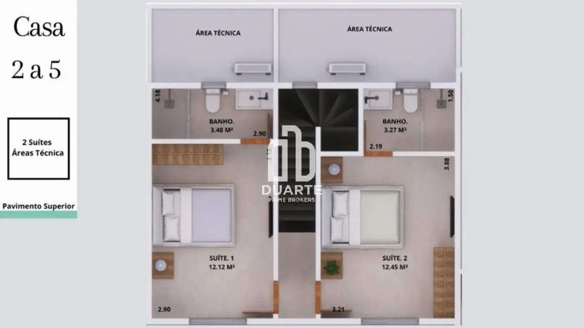 Casa de Condomínio com 2 quartos à venda, 89m2 em Vila Belmiro, Santos - SP - imagem 2 Foto 2 de Casa de Condomínio com 2 quartos à venda, 89m2 em Vila Belmiro, Santos - SP