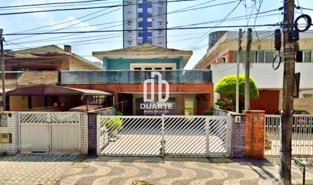 Foto 1 de Casa com 4 quartos para alugar, 248m2 em Ponta da Praia, Santos - SP