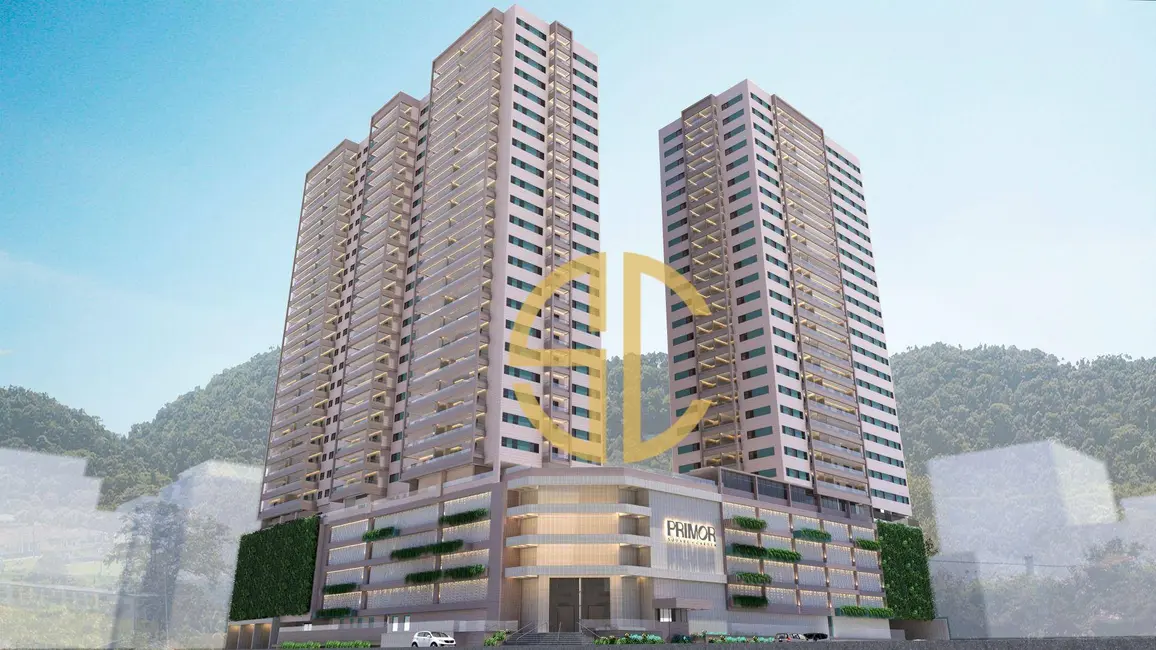 Foto 2 de Apartamento com 3 quartos à venda, 109m2 em Canto do Forte, Praia Grande - SP