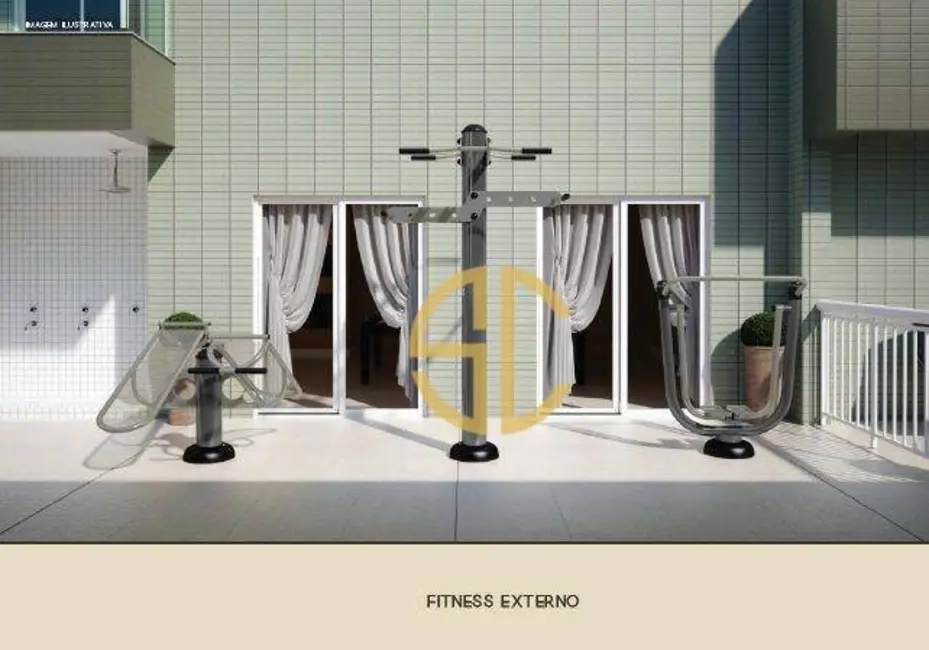 Apartamento com 3 quartos à venda, 81m2 em Canto do Forte, Praia Grande - SP - imagem 6 Foto 6 de Apartamento com 3 quartos à venda, 81m2 em Canto do Forte, Praia Grande - SP