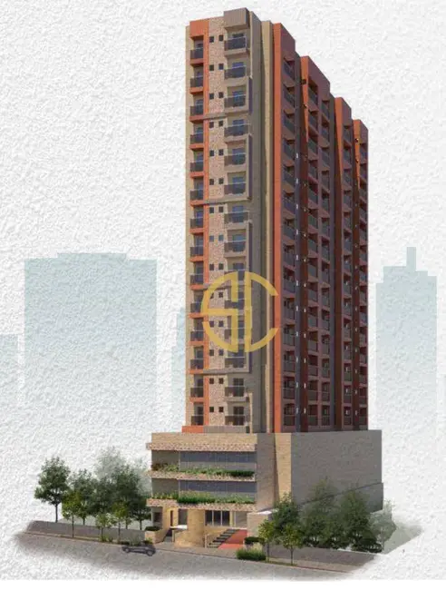 Foto 1 de Apartamento com 1 quarto à venda, 37m2 em Boqueirão, Praia Grande - SP