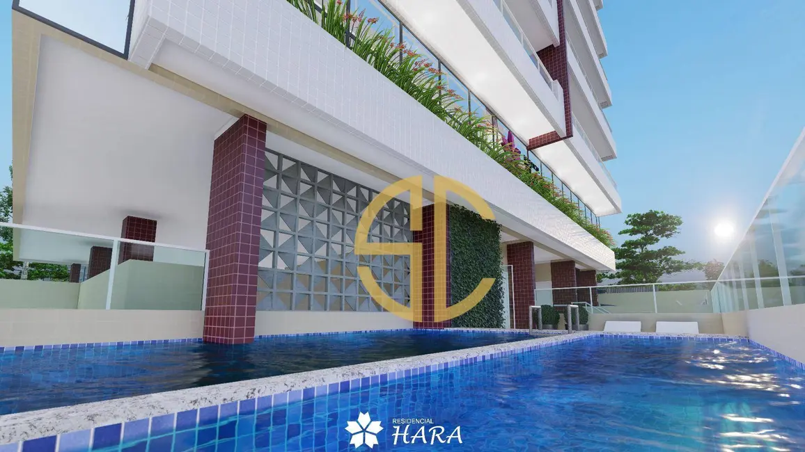 Foto 3 de Apartamento com 2 quartos à venda, 76m2 em Tupi, Praia Grande - SP