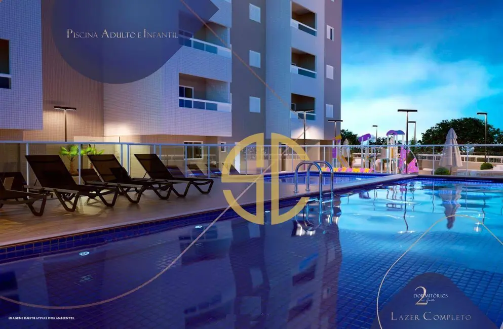 Foto 3 de Apartamento com 2 quartos à venda, 63m2 em Praia Grande - SP